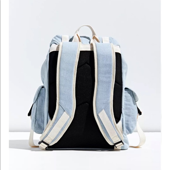 UO // denim utility backpack - Picture 5 of 9